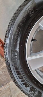 Predám Alutec elektrony , 5x112 r15 et43 J6,Michelin 195/65 - 6