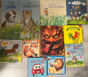 DETSKÉ RÔZNE KNIHY A LEPORELÁ - 6