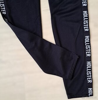 Pánske slim tepláky zn. Hollister, veľ. XS/S - čierne - 6
