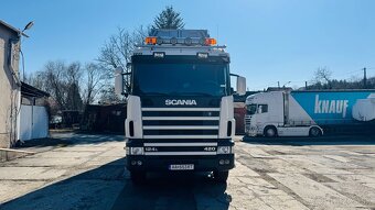 Trojstranný sklápač s hydraulickou rukou Scania 124L - 6