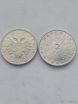 Strieborne mince Rakuska a Danska - 6