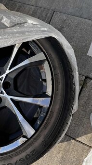 Zimne pneumatiky + disky znacka msw Rozmer 205/50 R17 - 6