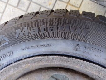 Zimné pneumatiky na diskoch Matador Nordicca 185/60 R14 - 6