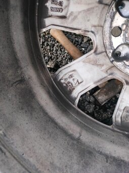 ❄️4ks alu disky orig. Mercedes 5x112 R18 pneu 255/55 r18 - 6