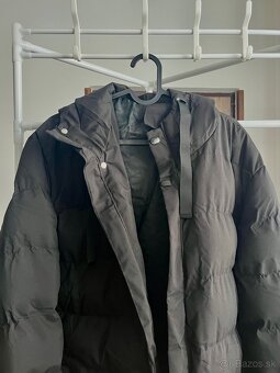 Pánska dlhá zimná bunda s kapucňou - 6