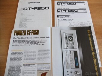 PIONEER CT-F 1000--Servisní kniha+schémata - 6