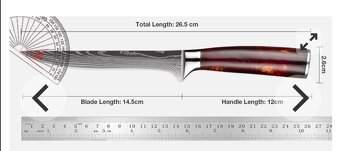 Vykosťovací nôž - 6-palcová japonská ergonomická rukoväť - 6
