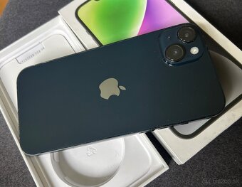 iPhone 14 plus 128GB midnight - 100% batéria - 6