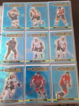 Hokejové kartičky insert dazzlers blue 2021/22 - 6