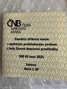 500 kč 2025  Aero L-39 BK - 6
