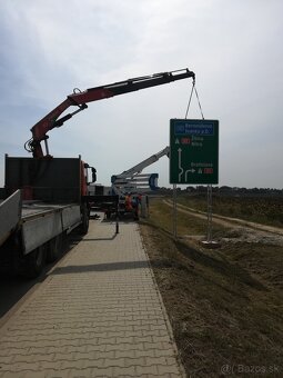 Autodoprava s hydraulickou rukou - 6