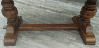 Stôl dubový refektársky . - 6