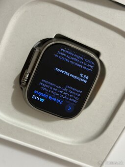 Apple watch ultra 2 49mm Kupené v o2 - komplet bat 98 - 6