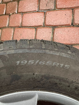 Predám 4 disky + 4 zimné pneumatiky - 6