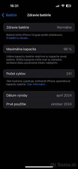 iPhone 15 Pro White titanium 256gb - 6