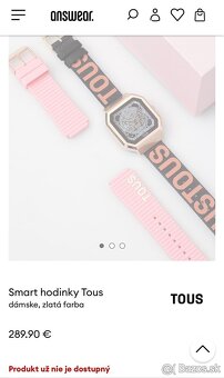 dámske Smart hodiny zn. TOUS - 6