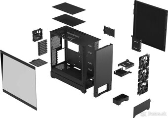 Fractal Design Pop XL Silent Black TG Clear Tint - 6