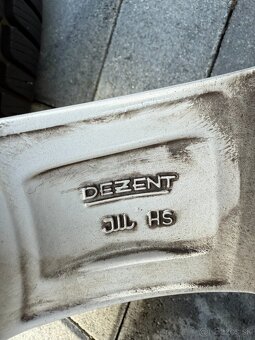 Dezent 16"ALU disky R16 5x112 ET48 6,5J x 16H2 VW ŠKODA SEA - 6