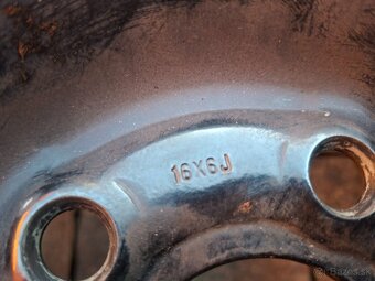 Plechové disky Fiat- R16, 5x98 - 6