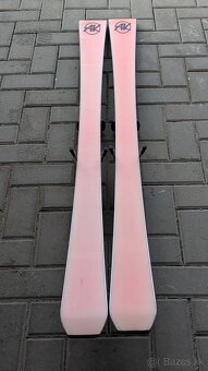 Dámské prémiové švýcarské lyže AK PINK, 158cm - 6