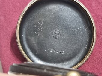 Vreckové hodinky,Omega,brunírované. - 6