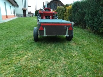 Vozík, vlečka, za štvorkolku, malotraktor alebo auto - 6