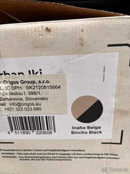 Detská sedačka na bycikel zadná - 6