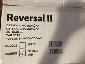 Autosedačka PETITE&MARS Reversal II Isofix Grey - 6