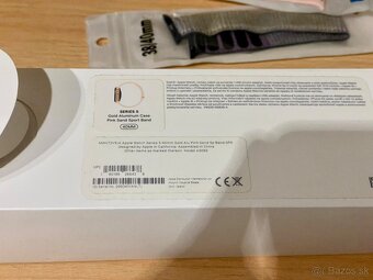 🩷 Apple Watch 5 40mm Pink Sand + 3 náramky 🩷 - 6