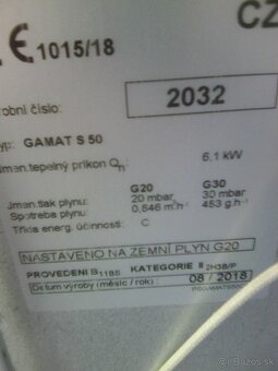 gamatky do komina KARMA GAMAT S30 2012, S50 2018 - 6