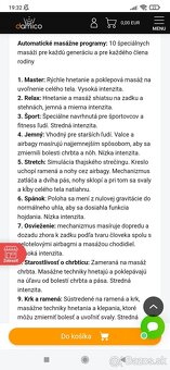 Masážne kreslo Damico - 6