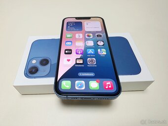 APPLE IPHONE 13 128GB BLUE ,BATERKA 100% - 6
