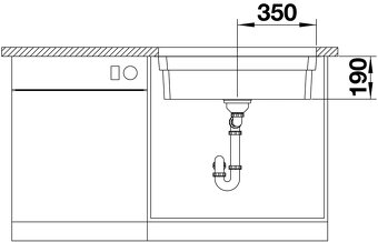 Nerezový drez Blanco Etagon 700-U - 6