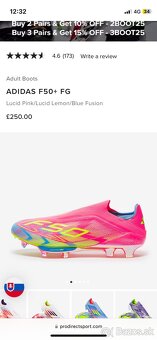 Adidas F50 laceless FG mystic Victory - 6