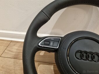 AUDI RS PERFOROVANY ZREZANY VOLANT MULTIFUNKCNY - 6