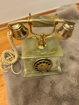 Ónyx starožitný telefón - 6