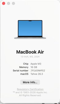 Macbook Air M3 // 16GB ram // 512 GB SSD // Silver - 6