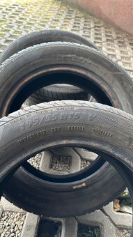 Predám letné pneumatiky 195/55 r15 V - 6