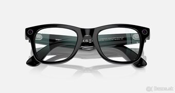 Ray-Ban Meta Wayfarer, Číre / Lesklá čierna - 6