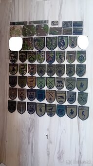 Našivky vojenské ASR, policajné a ine - 6