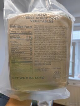 MRE Usa Army 🇺🇲 Halal edícia 🍝🍴 - 6