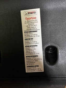 Autosedačka Coletto Sportivo - 6