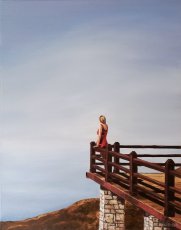 Ručne maľovaný obraz - olejomaľba - príroda - 6