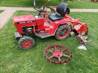 Predám malotraktor Agrozet MT8-070 Mini - 6