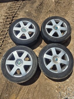 Predám elektróny 5x112r16 s letnými pneu. VW GROUP - 6