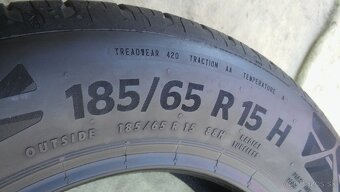 letné 185/65 r15 Continental EcoContact 6 - 7 mm kúpa 2023 - 6