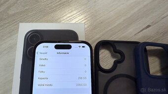 Vymenim iPhone 16 256gb bateria 100% + zaruka + obaly - 6