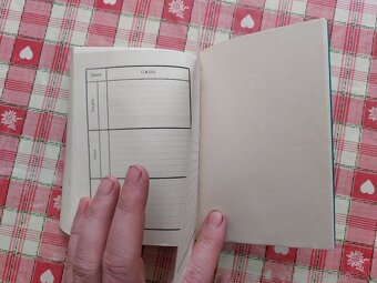 Osobný plán veliteľa – originálny vojenský zápisník ČSĽA - 6