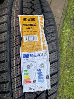 MOON Schwarz Orig.skoda Alu Disky 5x112 ET45 215 60 16 Zimné - 6