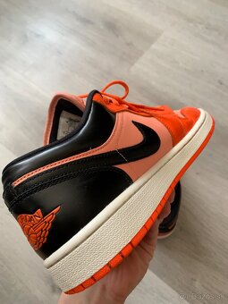 Nike Air Jordan 1 Low “Rush Orange Black” - 6